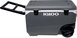 Igloo Latitude 90 Roller - Grote Koelbox Op Wielen - 85 Liter - Grijs -Intex Deals Winkel 1200x595