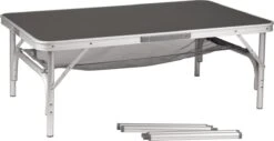 Bo-Camp Campingtafel - 100x60x70 - Grijs -Intex Deals Winkel 1200x619