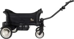 Deryan Luxe Sandy Bolderkar - Duo Buggy - Tandem Buggy - Opvouwbaar - Inklapbare Bolderwagen - Duo Kinderwagen - Zwart -Intex Deals Winkel 1200x637 2