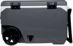 Igloo Latitude 90 Roller - Grote Koelbox Op Wielen - 85 Liter - Grijs -Intex Deals Winkel 1200x749