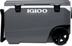Igloo Latitude 90 Roller - Grote Koelbox Op Wielen - 85 Liter - Grijs -Intex Deals Winkel 1200x758