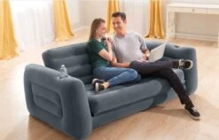 Intex Luxe Bankstel / Opblaasbare Slaapbank - 2-persoons - 203x224x66 Cm -Intex Deals Winkel 1200x767