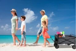 Hoogwaardige Bolderkar Opvouwbaar - Antraciet - Kinderen - Baby - Opslagkar - Bolderwagen - Tuinkar - Bolderkarren -Intex Deals Winkel 1200x800 110