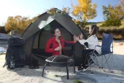 Set Van 2 Opvouwbare Campingstoelen, Klapstoelen Voor Buiten, Comfortabel, Met Armleuningen En Bekerhouders, Stabiel Frame, Draagvermogen 120 Kg - Blauw -Intex Deals Winkel 1200x800 13