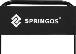 Springos Campingstoel | Kampeerstoel | Vouwstoel | Klapstoel | Zwart -Intex Deals Winkel 1200x860