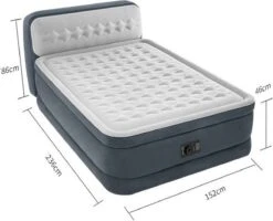 Intex 64448 - Queen Deluxe Ultra-Plush Zelfopblazend 2-persoons Luchtbed Met Hoofdboord (203x152x46cm) 22 Intex 64448 - Queen Deluxe Ultra-Plush Zelfopblazend 2-persoons Luchtbed Met Hoofdboord (203x152x46cm) -Intex Deals Winkel 1200x972 2