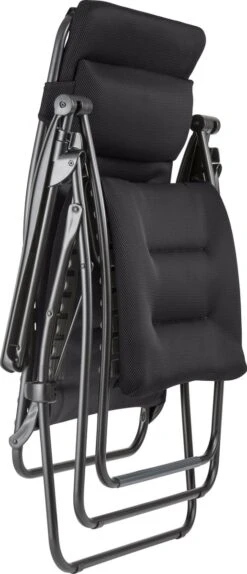 Lafuma RSX XL Clip Air Comfort - Relaxstoel - Verstelbaar - Inklapbaar - Zero Gravity - Acier -Intex Deals Winkel 516x1200