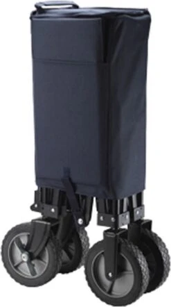 Campart Bolderkar HC-0910 - Opvouwbaar - Bolderwagen Met Stevig Harmonicaframe - Inclusief Opbergtas En Bodemplaat - Blauw -Intex Deals Winkel 671x1200