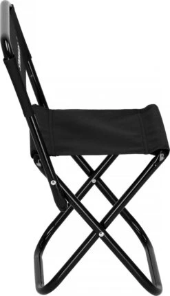 Springos Campingstoel | Kampeerstoel | Vouwstoel | Klapstoel | Zwart -Intex Deals Winkel 691x1200