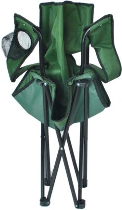 Campingstoel - Inklapbaar Visstoel - Vouwstoel - Comfortabel - Opvouwbaar Stoel - Max. 120 KG - Groen - Rheme -Intex Deals Winkel 699x1200