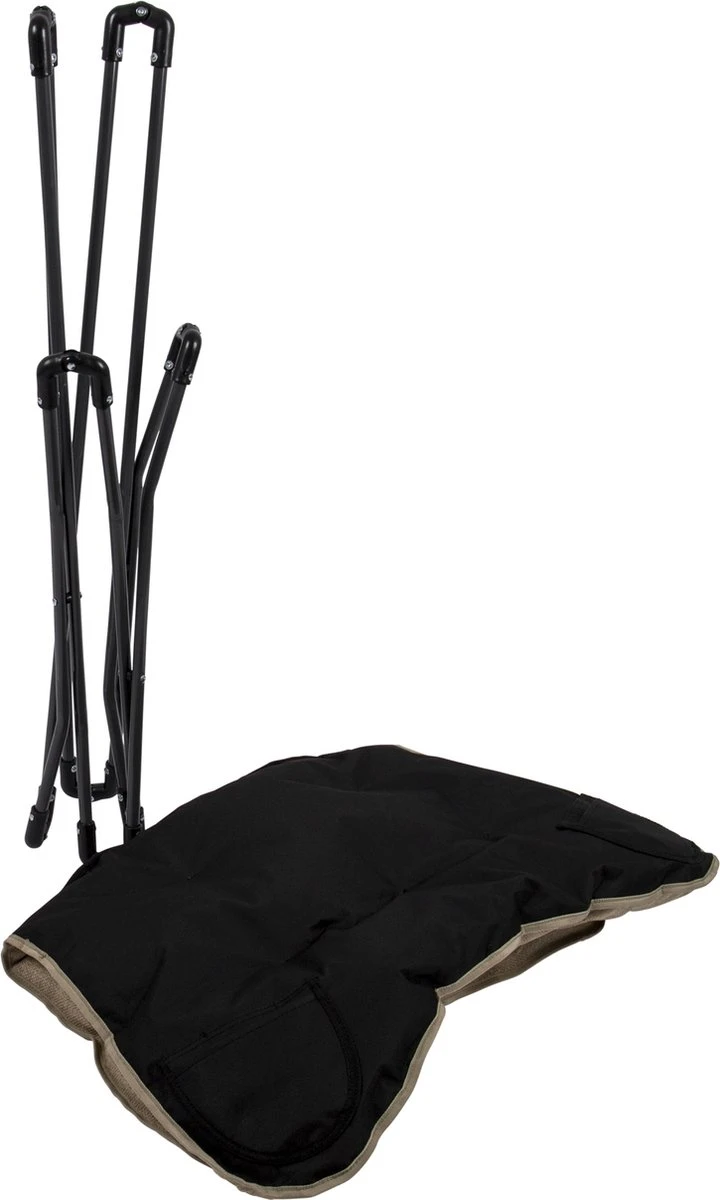 Bo-Camp - Urban Outdoor - Vlinderstoel - Grainger - M - Nika - Beige 5 Bo-Camp - Urban Outdoor - Vlinderstoel - Grainger - M - Nika - Beige - Afbeelding 5