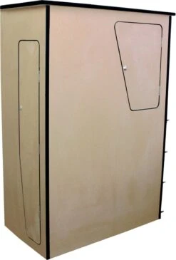 Camper Keuken MDF - Linkerkant EU - Inclusief Kledingstang + Wijnrek - Onbewerkt - Inbouw Kasten Inrichting Kampeerauto Caravan -Intex Deals Winkel 812x1200