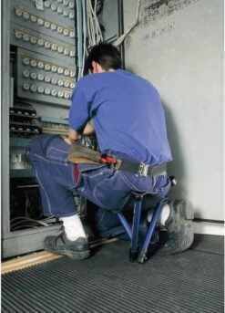 Walkstool - 3-Poots Krukje - Comfort 55 Cm - Verstelbaar - Zwart -Intex Deals Winkel 865x1200