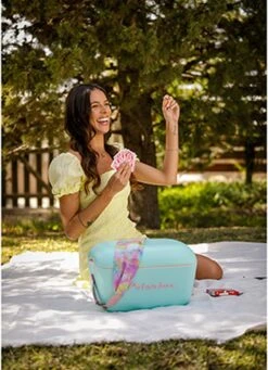 Merkloos Polarbox - Koelbox - Met Schouderband - Pastelgroen - 12 Liter - 40x26x(H)23cm -Intex Deals Winkel 870x1200