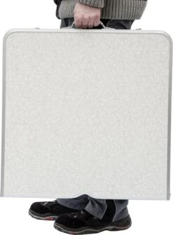 Inklapbare, In Hoogte Verstelbare Campingtafel 120x60x70cm Incl. 4 Inklapbare Krukken Campingtafel S -Intex Deals Winkel 883x1200