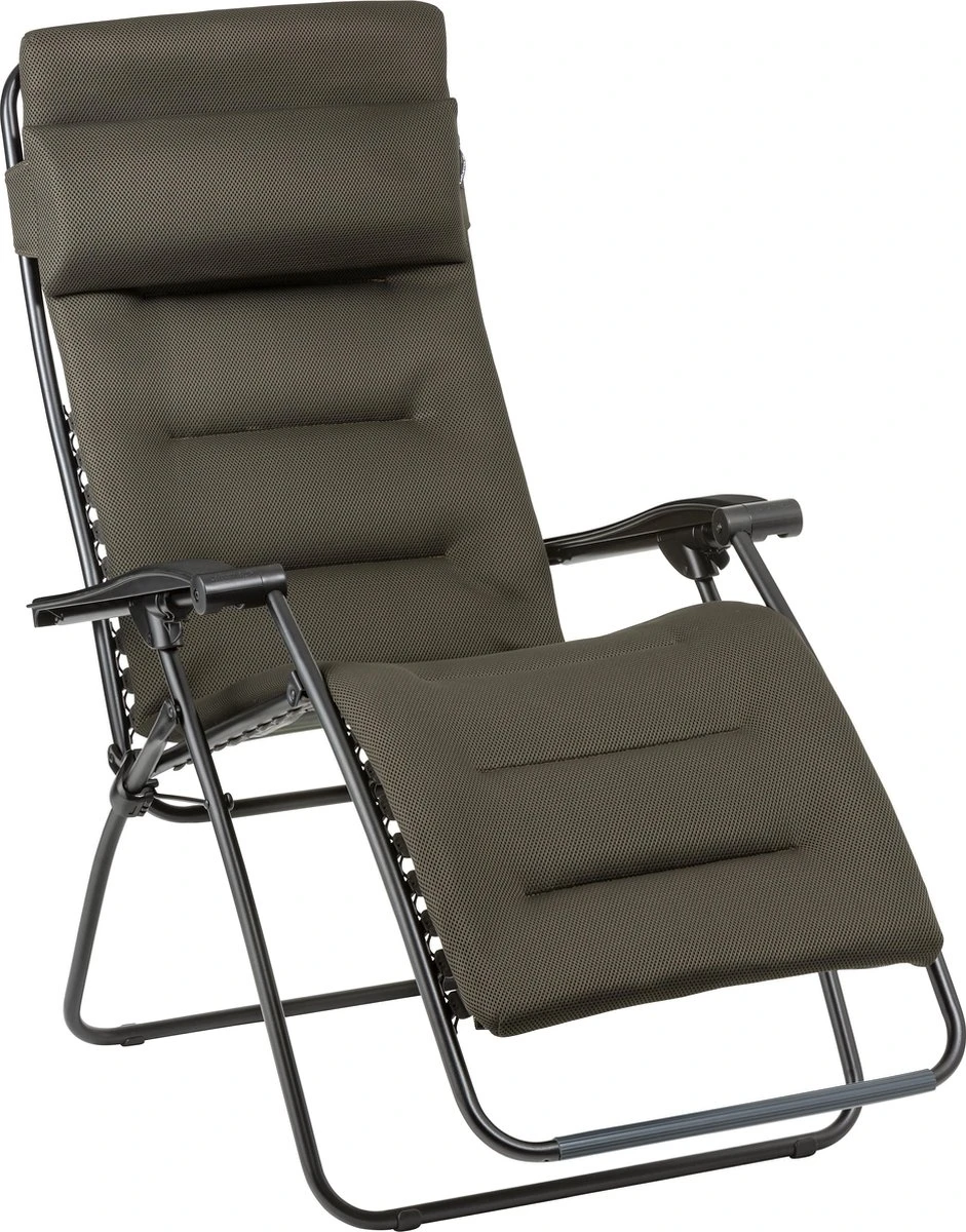 Lafuma RSX Clip Air Comfort - Relaxstoel - Verstelbaar - Inklapbaar- Zero Gravity - Taupe 1 Lafuma RSX Clip Air Comfort - Relaxstoel - Verstelbaar - Inklapbaar- Zero Gravity - Taupe