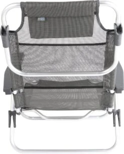 Bo-Camp Beach Chair - Monaco - Aluminium - Grijs -Intex Deals Winkel 964x1200 1