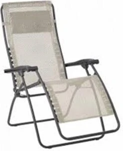 Lafuma RSXA Clip - Relaxstoel - Verstelbaar - Inklapbaar - Zero Gravity - Seigle -Intex Deals Winkel 979x1200