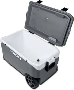 Igloo Latitude 90 Roller - Grote Koelbox Op Wielen - 85 Liter - Grijs -Intex Deals Winkel 988x1200 1