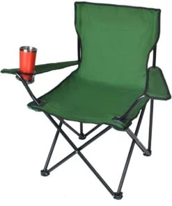 Campingstoel - Inklapbaar Visstoel - Vouwstoel - Comfortabel - Opvouwbaar Stoel - Max. 120 KG - Groen - Rheme -Intex Deals Winkel 997x1200